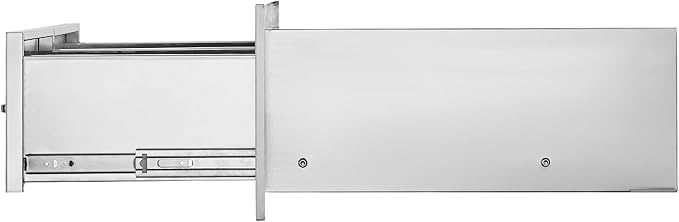 VEVOR Outdoor Kitchen Drawers 30" W x 10" H x 20" D, Horizontal Double BBQ Access Drawers Stainless Steel with Handle, BBQ Island Drawers for Outdoor Kitchens or Patio Grill Station