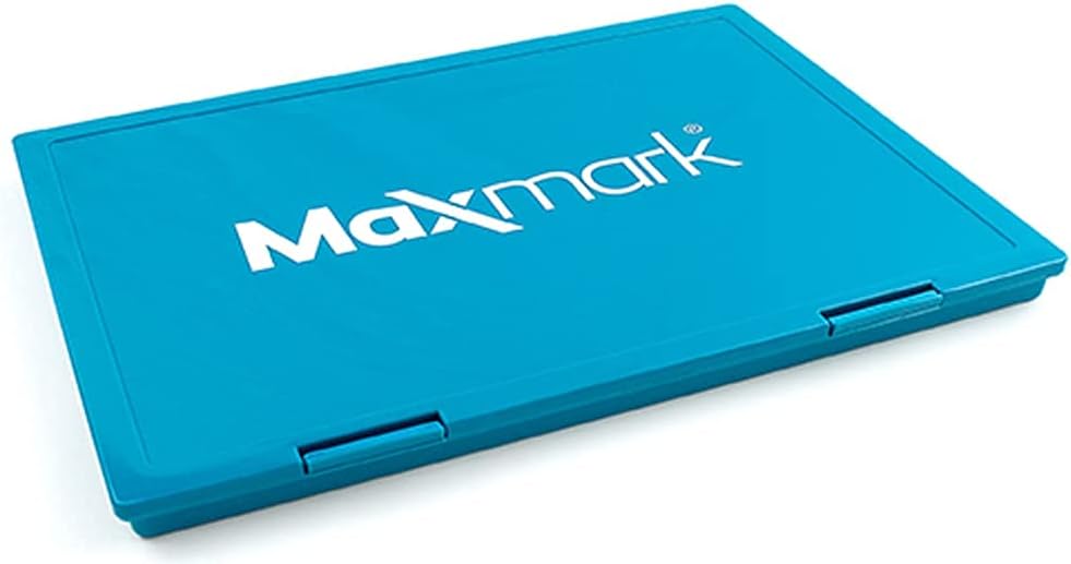 MaxMark Extra Large Dry Stamp Pad - 8.25" x 11.5" - Industrial Felt Pad - Dry Pad