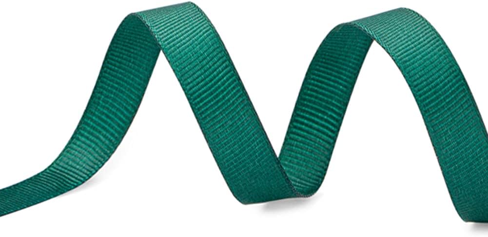 LIUYAXI 1/2" X 50 Yards Solid Teal Grosgrain Ribbon, Perfect for Crafts, Wedding Decor, DIY Hair Accessories, Sewing, Gift Package Wrapping and More