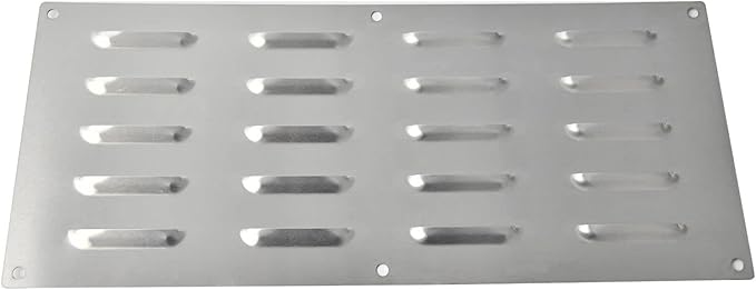 Stainless Steel Venting Panel for Outdoor Kitchens Grill Accessory, 15 Inch by 6-1/2 Inch