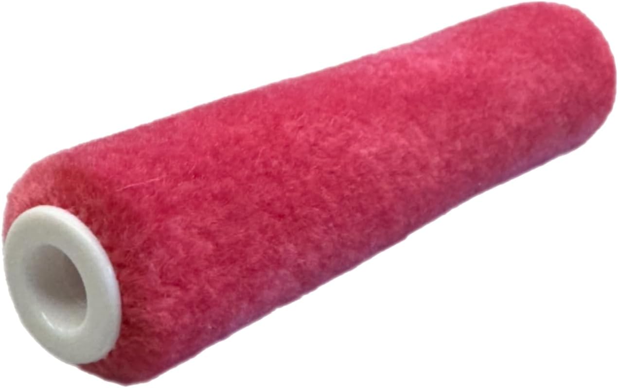Premium 4-Inch Mohair Mini Paint Roller Covers - 10-Pack, Lint-Free & Shed-Resistant for Smooth Finishes – Ideal for Cabinets, Trim & Doors – Works with All Paints & Stains (10-Pack)