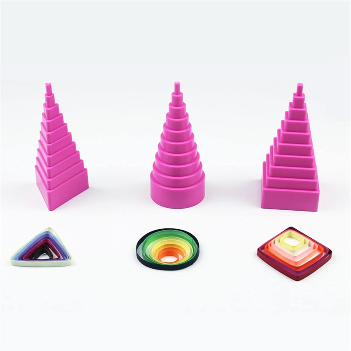 19pcs Beginners Quilling Tools Kit Electric Slotted Quilling Pen Template Board Curling Coach Crimper Comb Filigrana Tools Set