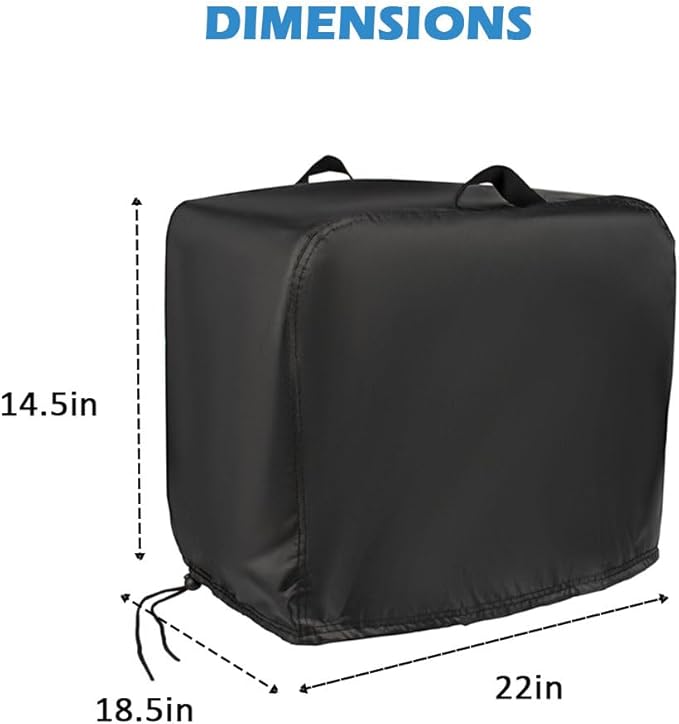 Pizza Oven Cover for Ninja, Heavy Duty Grill Cover for Ninja OO100 Series Woodfire 8-in-1 Outdoor Oven, Waterproof& Dustproof Covers with Drawing for Wood Fired Outdoor Grill