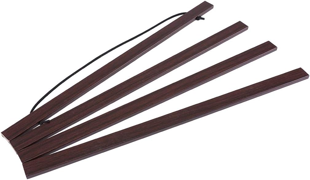 Ywlake Magnetic Poster Hanger, 34x22.5 34 x 22 34x24 Poster Frame Wood Wooden Magnet Print Posters Dowel Scroll Hanger Hangers Hanging Kit for Walls Map Canvas Artwork (Walnut, 34")
