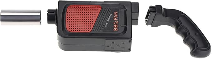 Electric Fire Blower Fan - Portable Handheld Battery Powered Air Blower, Fast Ignition for BBQ Grill, Fireplace, Campfire, Bonfire, Camping, Picnic and Outdoor Cooking