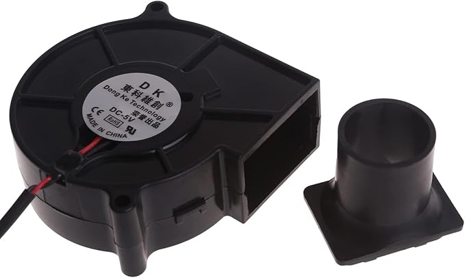 Upgraded BBQ Blower Fan Oil-Bearing Motor Adjustable 3Gear Speed Air Blower Outdoor Cooking Companion BBQ Fan