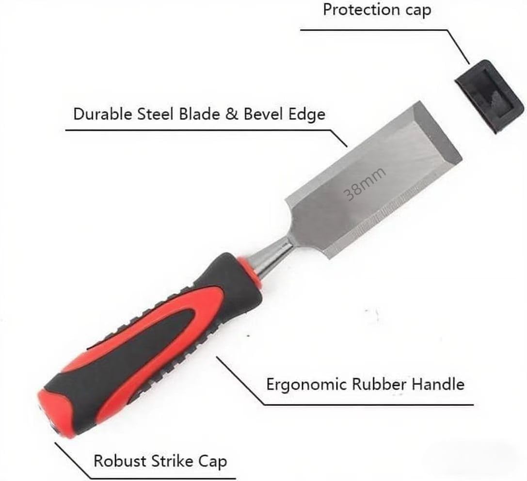 11 Piece Wood Chisels for Woodworking,Wood Chisel Sets Woodworking Tools Setwith Honing Guide, Sharpening Stone and Storage Case