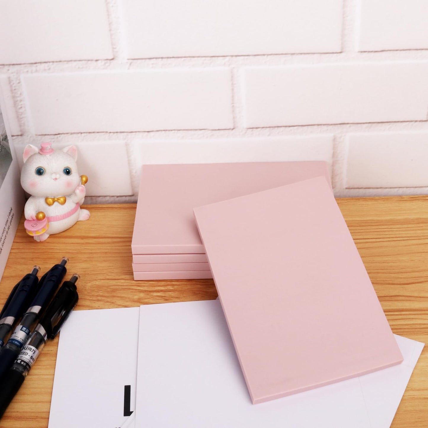 25 Pcs 4"x6" Rubber Linoleum Stamp Carving Blocks for Printmaking, Linocut Artists, Crafts - Light Pink by KUKLIPJIM