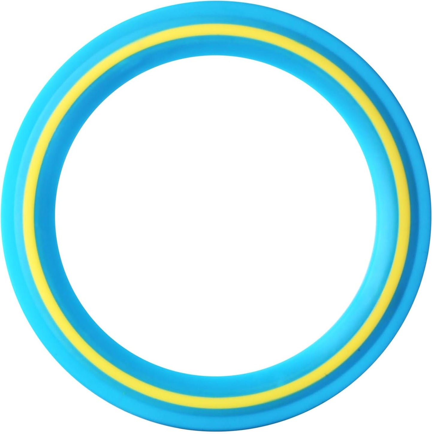 JEEFUD Flying Disc for Kids Adults 11 inch Flying Ring, 3 Pack Beach Backyard Sports Play Soft Discs, Sport Outdoor Toy Gift for 4+ Year Old Boys Girls Family (3PCS (Blue,Pink&Turquoise))