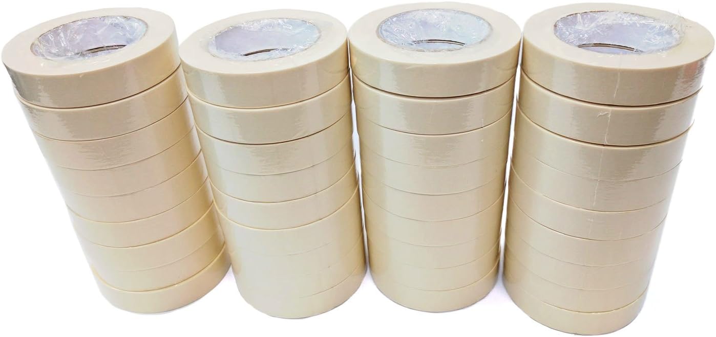 Shurtape CP105 1" General Purpose Masking Tape, 60 Yards/Roll, Case of 36
