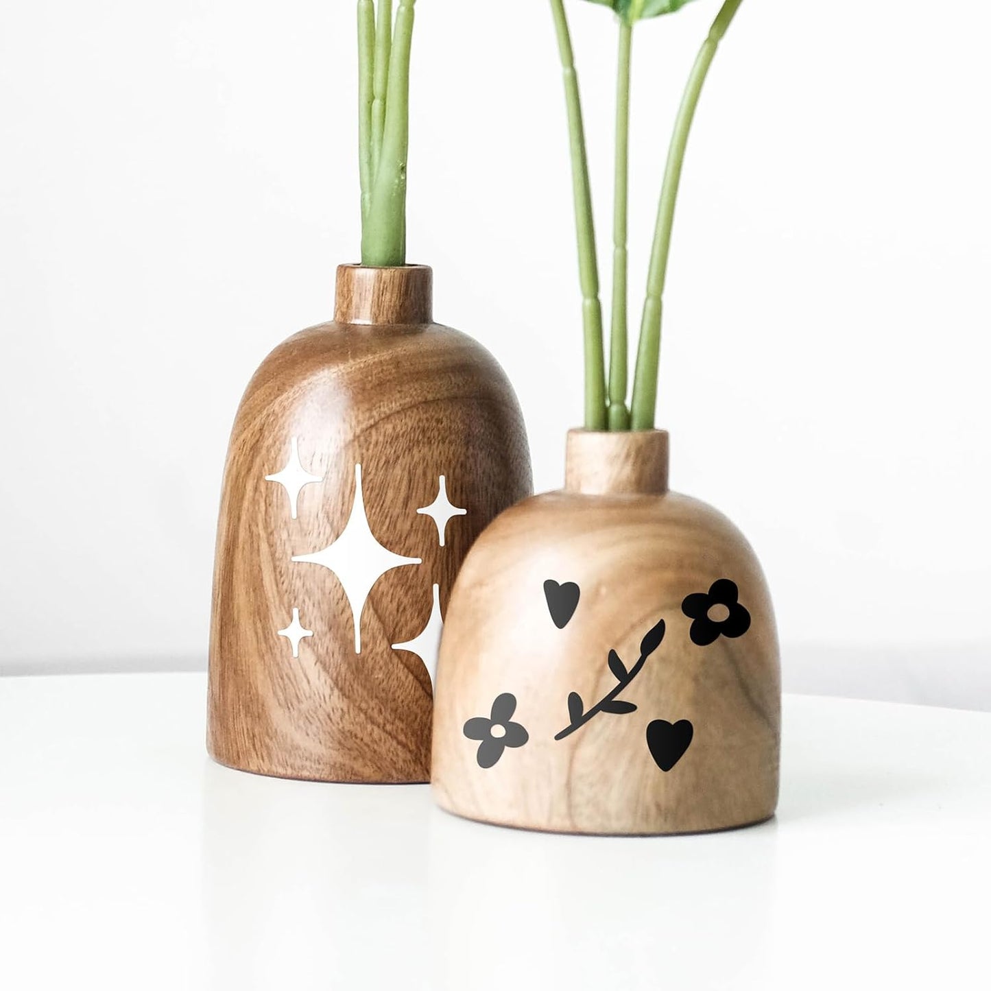 Ant Smart Adhesive Permanent Vinyl Compatible with Cricut Explore and Maker Series Without Cutting Mats, Create DIY Projects, Decals, Stickers & More (Ivory White, 13inchx15ft)