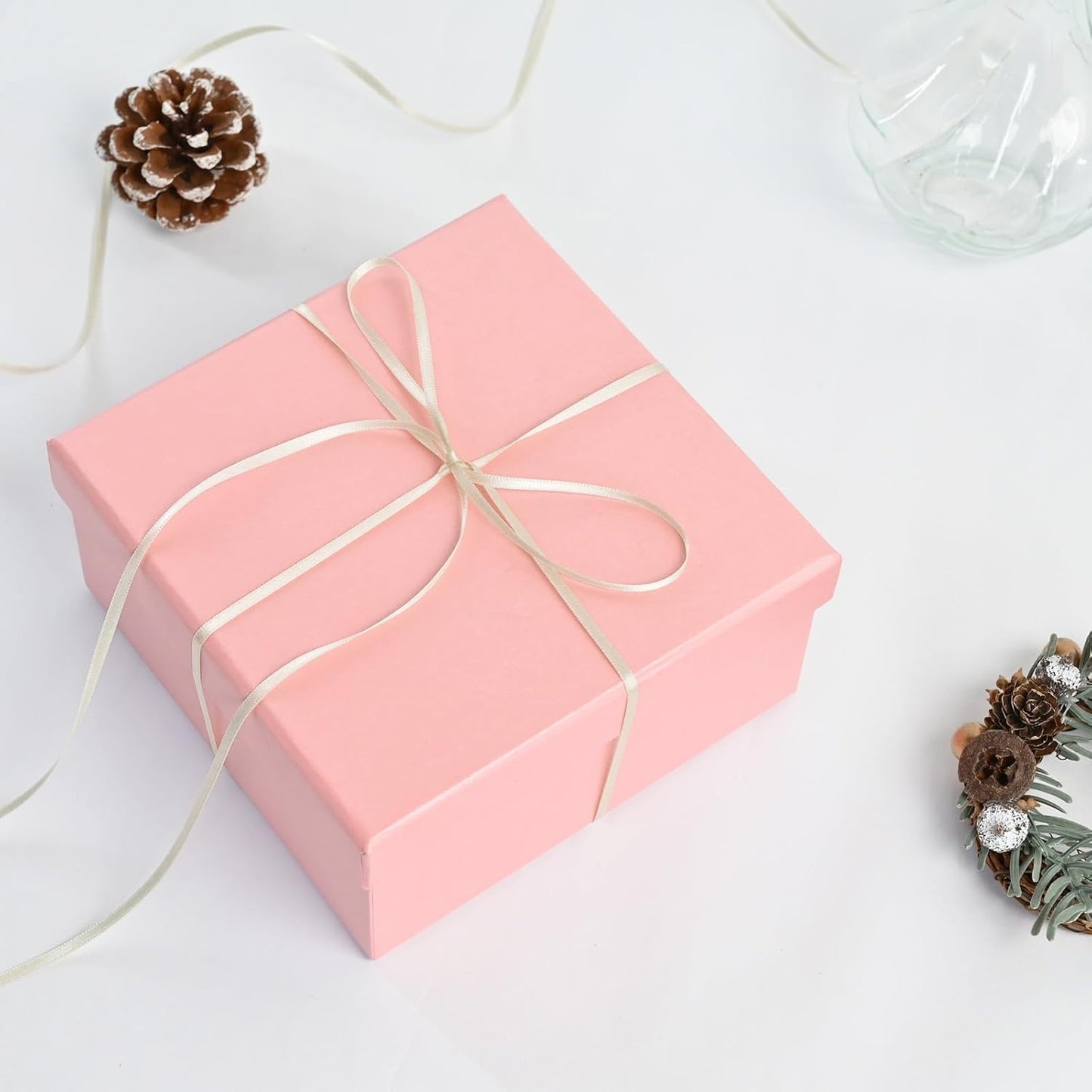 1/8 Inch X 100 Yards Ivory Satin Thin Ribbon Solid Color Double Faced Ribbons Perfect for Crafts Wedding Decor Bow Making Arts Sewing and More