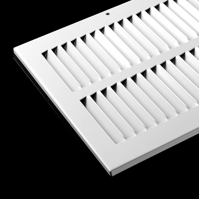 30x10 Return Air Grille(Duct Opening Size),Air Return Vent Cover,Flat Vent Cover,Rejillas De Aire Acondicionado Para Casa,Return Air Grilles,Outer Dimensions:31.75"Wx11.75"H(30"W x 10"H, Duct Opening)