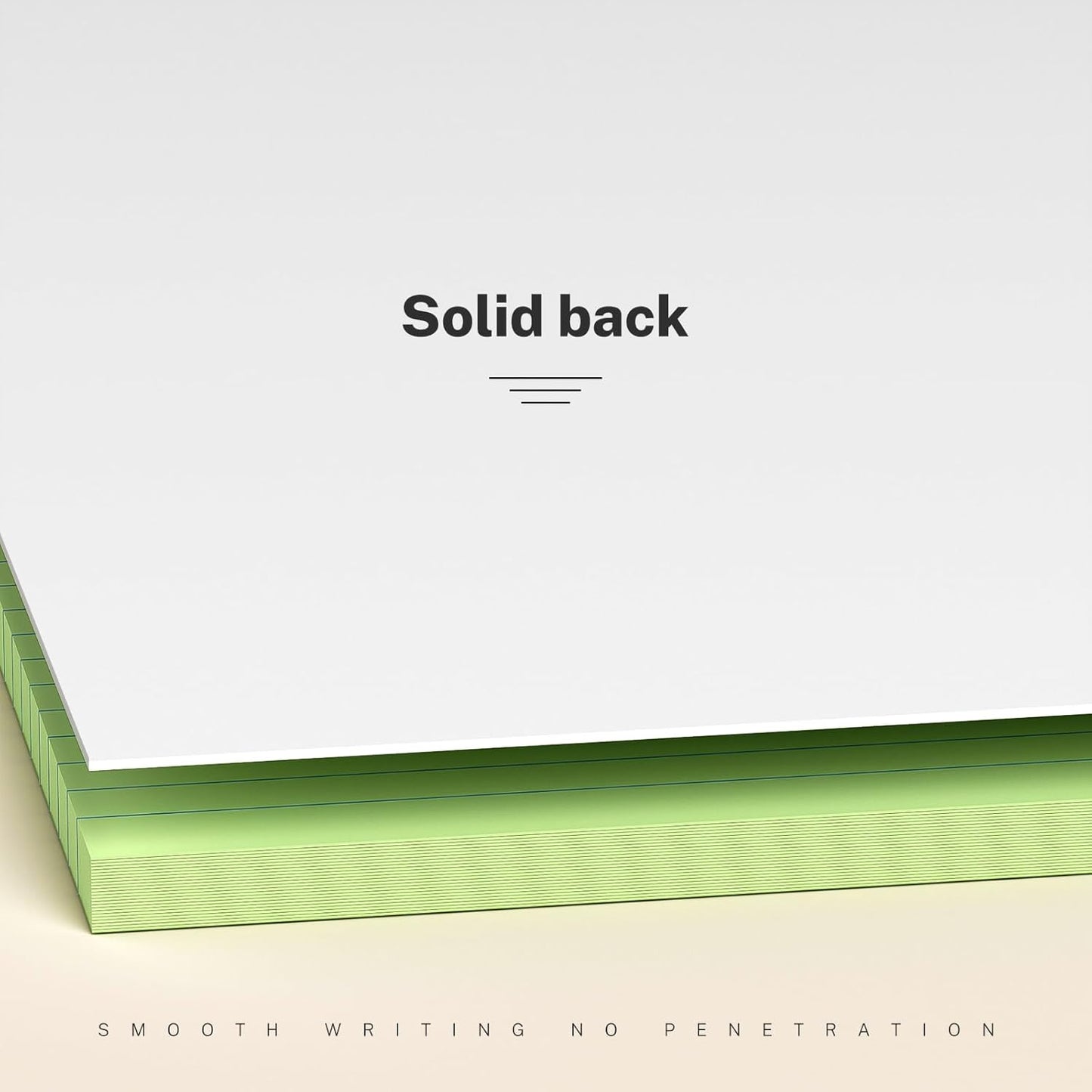 6 Pack Colored Legal Pads 8.5 x 11 College Ruled Paper Note Pads Narrow Ruled 50 Sheets per Notepad Perforated Writing Pad Durable Sturdy Back 8x11 Pads of Paper Pink Purple Blue Green White Yellow