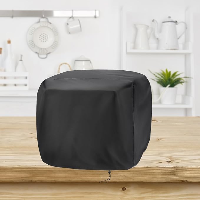 Pizza Oven Cover for CHEFMAN Indoor Pizza Oven,Waterproof 12in Pizza Oven Indoor Outdoor Covers - 19"L x 17"W x 11"H,Black