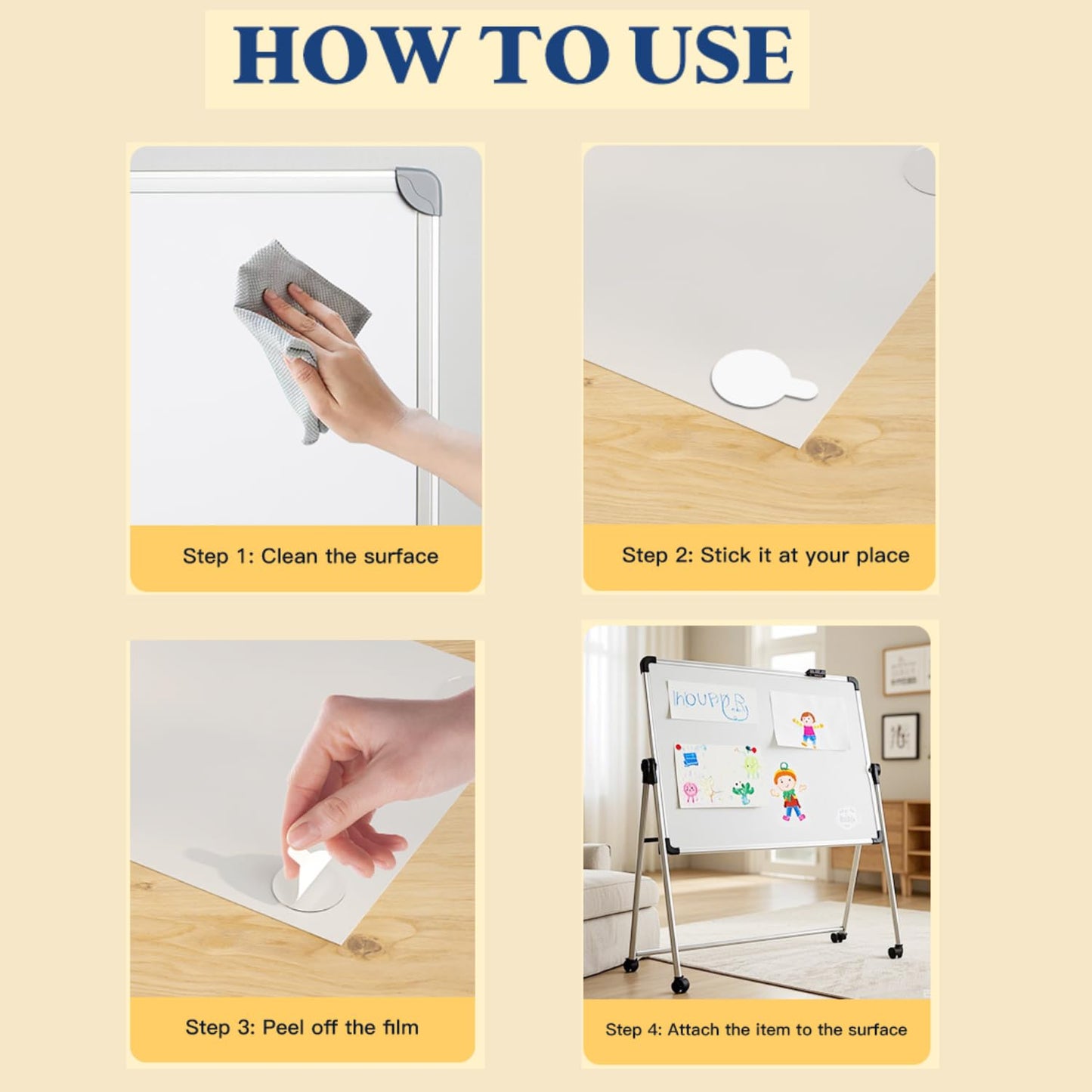 350 pcs Double Sided Sticky Dots โEasy to Peel Sticky Dots,Clear Removable Sticky Tack Double Sided Tape Dots for Crafts, Posters, Balloons, and DIY Projects