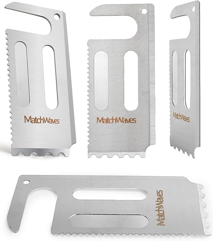 Stainless Steel Grill Scraper for Traeger Grills, Grill Grate Cleaner - Safe Bristle-Free Grill Cleaning Tool