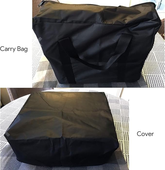 22 Inch Griddle Cover Kit, Heavy Duty 600D Waterproof Polyester Carry Bag for Blackstone 22" Table Top Griddle