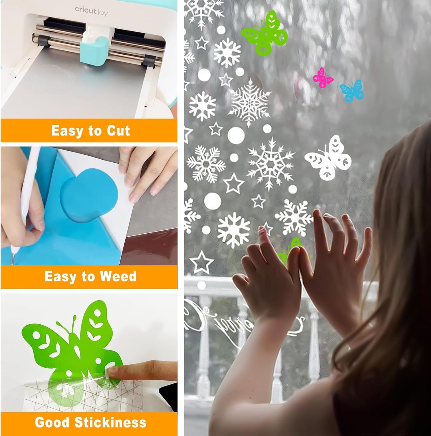 The All-in-One Accessories Bundle for Joy-Accessories and Supplies Include Card Kit,Vinyl Sheets,Joy Mat and Weeding Tools
