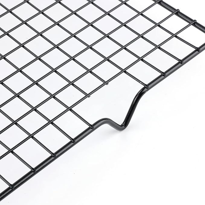 5PCS Cooling Racks for Cooking and Baking 10" x 16" Wire Rack Baking Rack, Cookie Rack, Heavy Duty Stainless Steel Wire Rack for Grilling, Roasting, Cooking, Drying