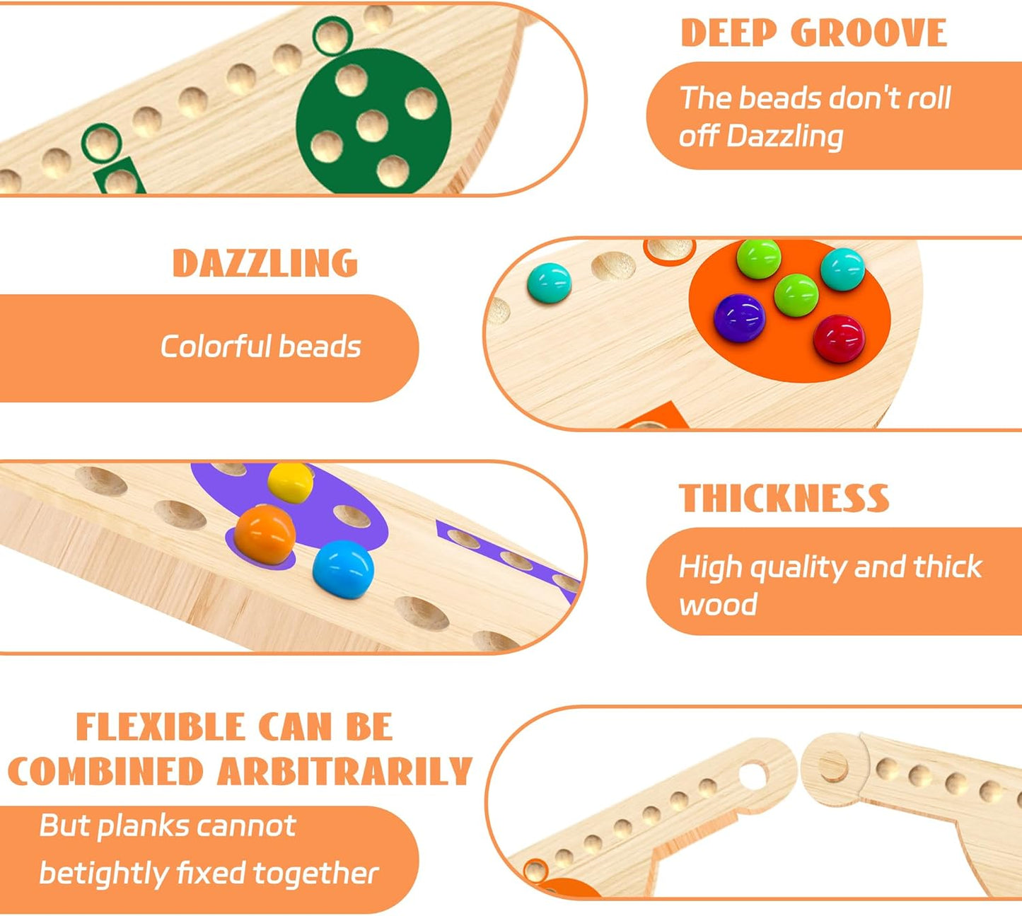 Solid Wood Marbles and Jokers Board Game: Versatile Family Entertainment for 2-8 Players, Featuring Interlocking Game Boards, Multiple Colors, Marbles, and Card Decks Ideal for Parties and Game Nights