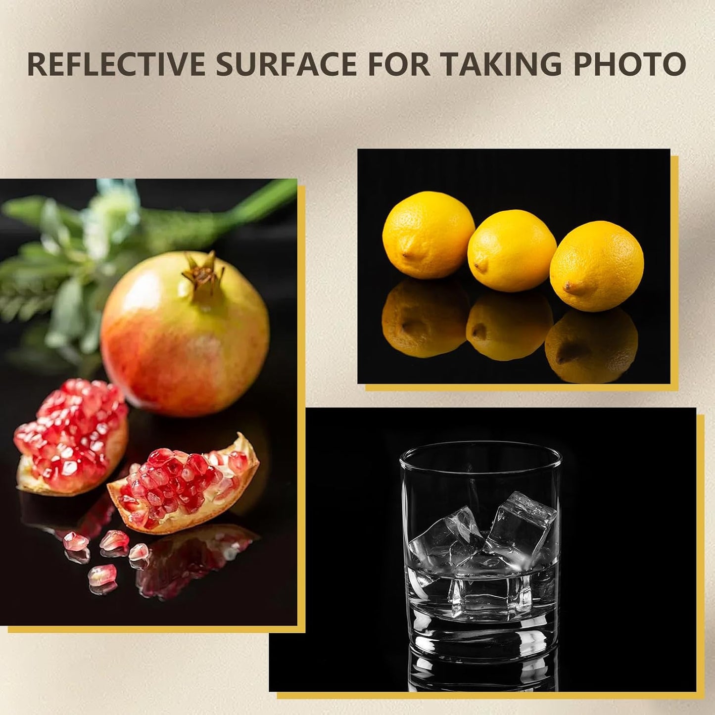 Egofine 5" x 7" Black Plexiglass Sheets 6 Pack 0.04 Inch Cast Acrylic Sheet Thick for DIY Craft Projects, Painting, Photography, Sign, Display Stand, Home Decor, Easy to Cut