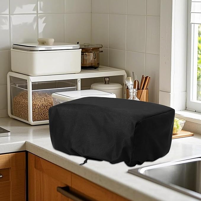 Outdoor Pizza Oven Cover, Waterproof Heavy Duty Dustproof Storage Cover, Tabletop Pizza Oven Accessories With Drawstrings & Waterproof Oxford Cloth For Camping Patio Picnic Garden Outdoor