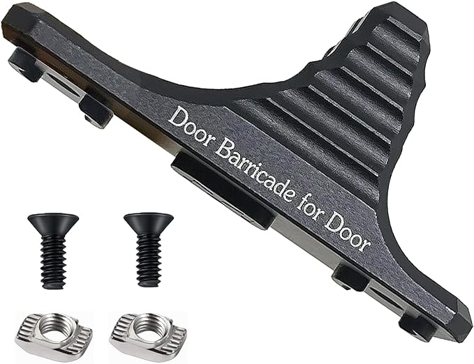 Door Barricade Tool for Out Door Black