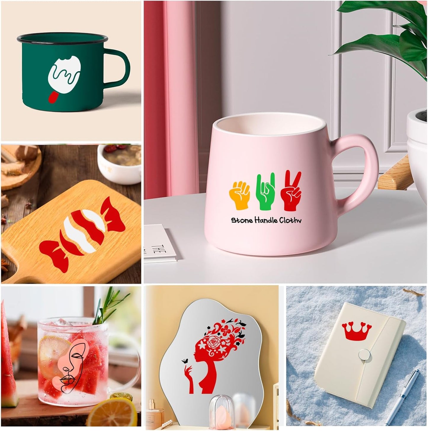 HTVRONT White Permanent Vinyl - 14 Pack 12" x 12" Glossy White Bundle for Cutting Machines, Permanent Adhesive Vinyl Sheets for Craft Projects and Party Decoration Ideal(Glossy)