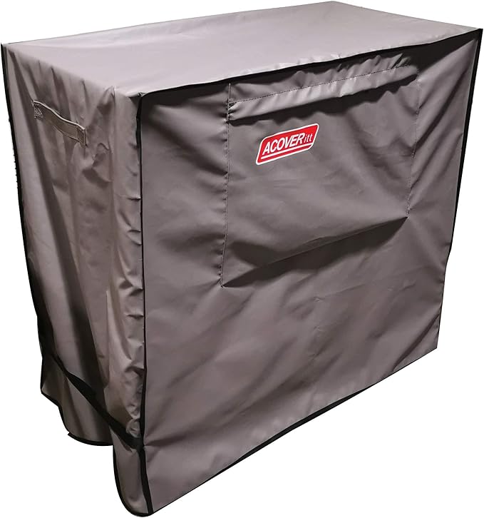 Waterproof 80-100 Qt Rolling Cooler Cart Cover Fits Most Patio Ice Chest Party Cooler Upto 43L x 22W x 32H inch