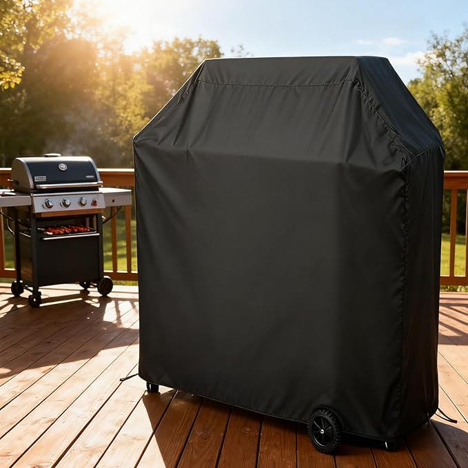 Grill Cover for Grill DEPOTS 4 Burner Gas Grills, Waterproof Outdoor BBQ Covers Propane Gas Grill Cover - 14" D x 45" W x 39" H