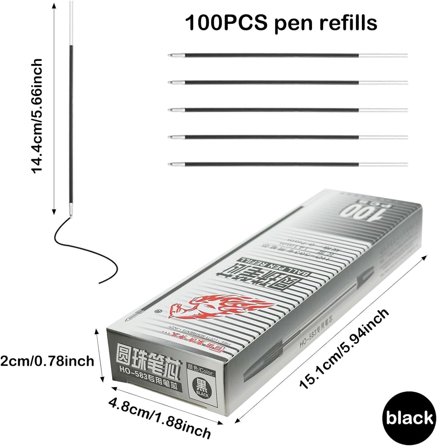 Pen Resin Molds, 12 PCS Ballpoint Pen Silicone Molds with 100 PCS Ballpoint Refill Pens for DIY Pen Craft Making