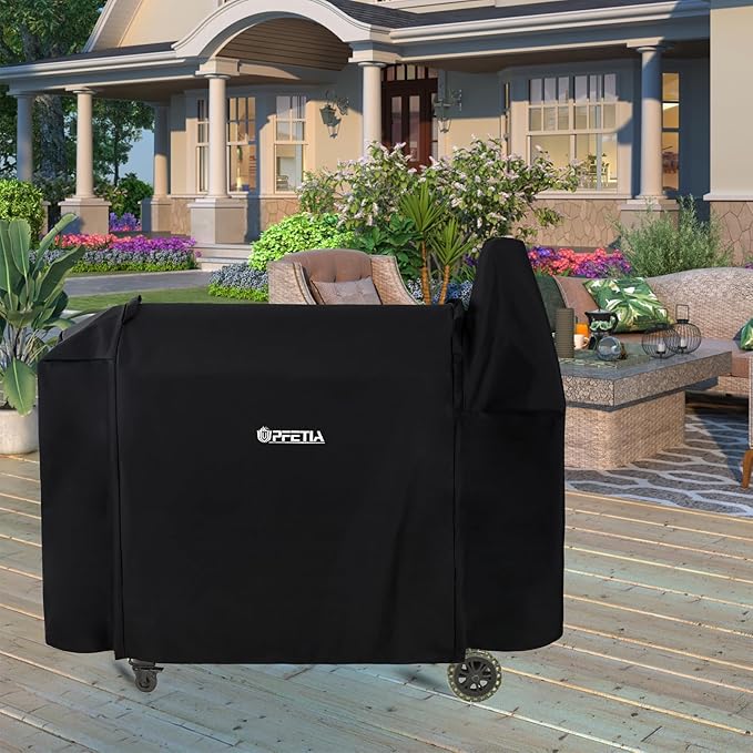 Grill Cover for Pit Boss Grill Cover, Austin XL,1000S, 1000SC, 1000SQ, 1000SC2, 1100 Pro, 1000/1100/1150/1500 Series, 1000 Series Wood Pellet Grills, 600D Waterproof Pit Boss Accessories