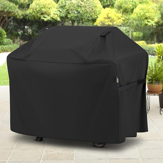 Arcedo 72 Inch Grill Cover, Waterproof Large BBQ Gas Grill Cover Compatible with Weber, Durable and Rip Resistant, Fits for Charbroil Nexgrill Napoleon