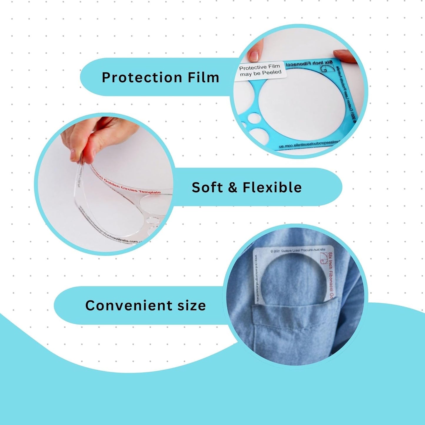 Fibonacci Drawing Templates - Full Set