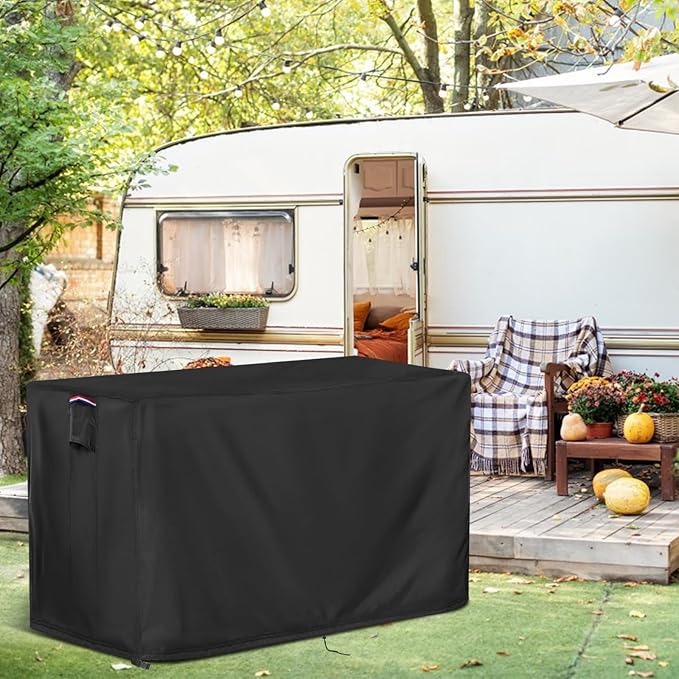 Outdoor Table Cover for Outdoor Buffet Table, 50 inch Waterproof Bar Height Patio Furniture Cover for Patio Bar Table,Grill Cart-50"L x 34"W x 36"H