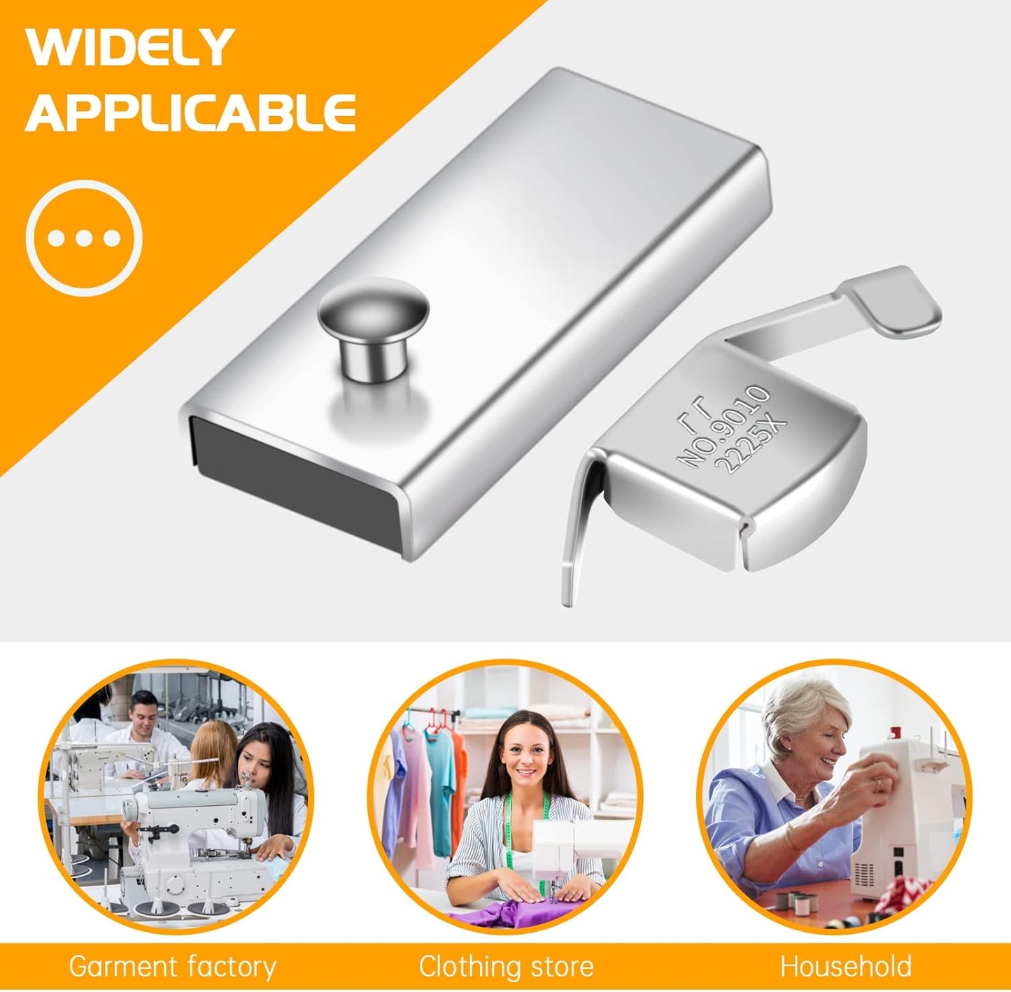 Magnetic Seam Guide, 4 Pieces of Magnet for Universal Sewing Machine