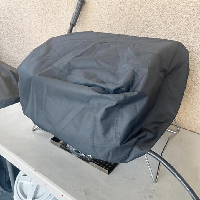 Table Top Grill Cover for Megamaster 2 Burner, Heavy Duty 600D Outdoor Waterproof Portable Tabletop Gas Grill Cover for Megamaster 2-Burner BBQ Accessories
