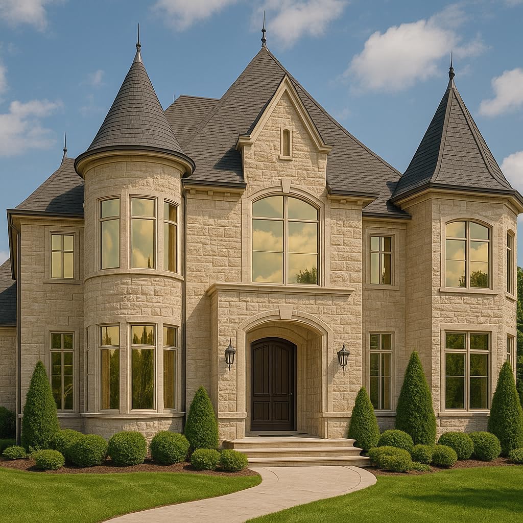 Rockrose Professional Window Tint for Home – One Way Privacy Window Film for Home Offices Heat Blocker Reflective Adhesive Mirror Tint with 99% UV Block – Gold-Silver 36in x 15FT