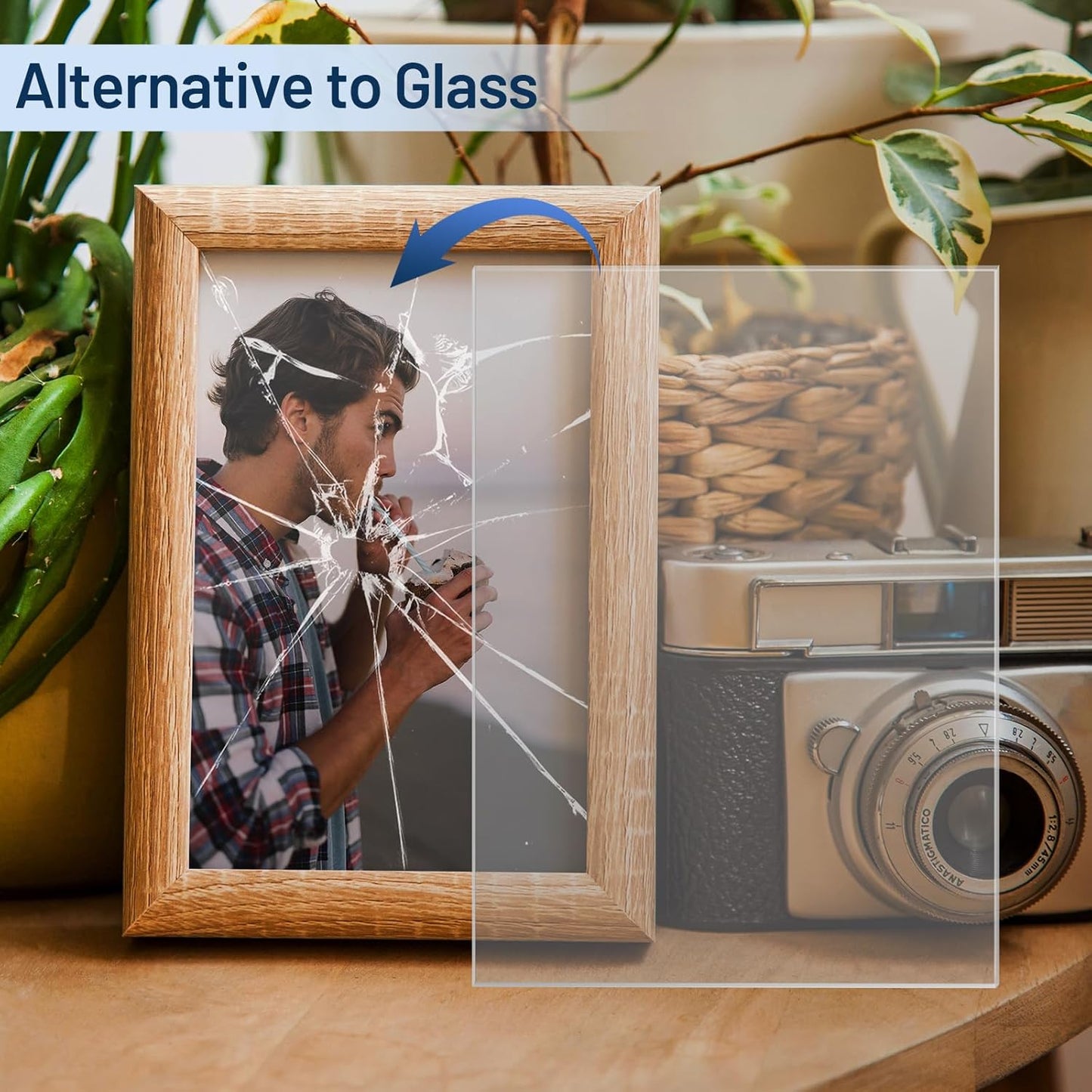 10 Pack 12โx16โ x0.02โ Clear PET/Plexiglass Sheet, Transparent Flexible Plastic Sheet 12x16, 0.02โ Clear Plastic Sheet for Crafts, Picture Frames, Painting, Sign Blank