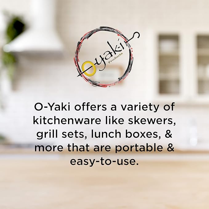 Copper Grill & Baking Mats Set of 2 - Non Stick Barbecue Grilling Mats - In Storage Case. Reusable - Easy to Clean & Dishwasher Safe Barbecue Grilling Mat with Heat Resistance up to 500°F by O-Yaki
