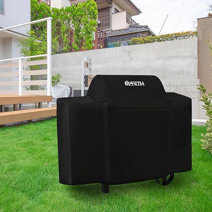 Grill Cover for Pit Boss 440 Deluxe Wood Pellet Grill, 73440/456 Pellet Cover - Waterproof, Heavy Duty & Weather Resistant Outdoor Cover
