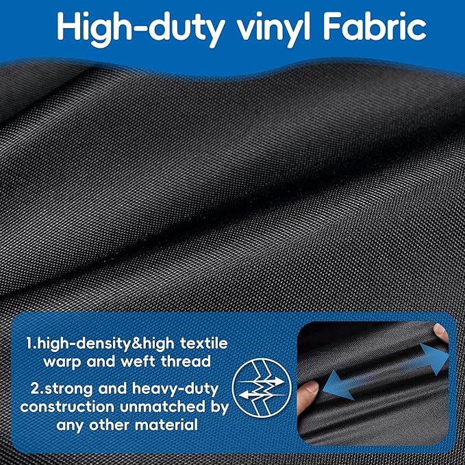 Grill Cover for Blackstone 17" 22" Tabletop with 5477 On-The-Go XL Hood and Stand, for Blackstone 17"/22" Tabletop Griddle with X-Large Griddle Stand, Heavy Duty Waterproof Outdoor Grilling Cover