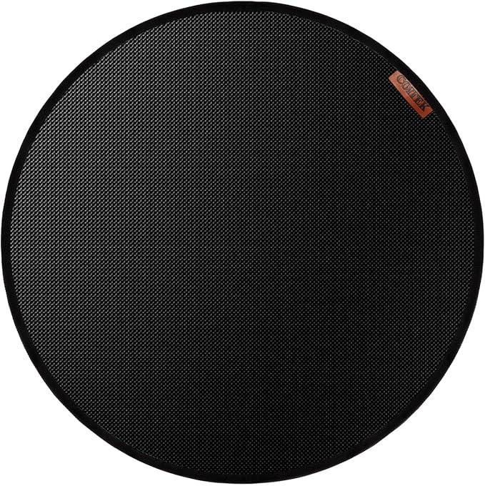 20" Fire Pit Mat for Solo Stove Mesa,Tabletop Fire Pit, Fireproof Mat for Under Fire Pit, Heat Resistant Round Cover for Outdoor BBQ, Reusable Waterproof Pad, Non-Slip for Table Top Protection