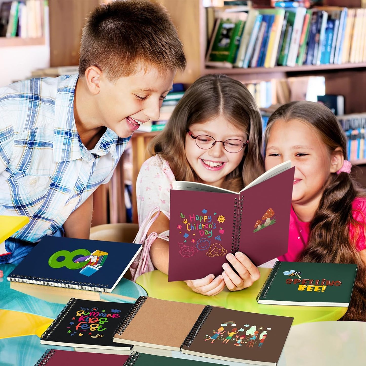 Spiral Notebook Bulk A5 College Ruled Journals Notebooks Lined 8.3 x 5.5 Inch Note Books Writing Thick Paper Notebook for Christmas Office Business School Gifts Supplies(Classic Colors, 72 Pcs)