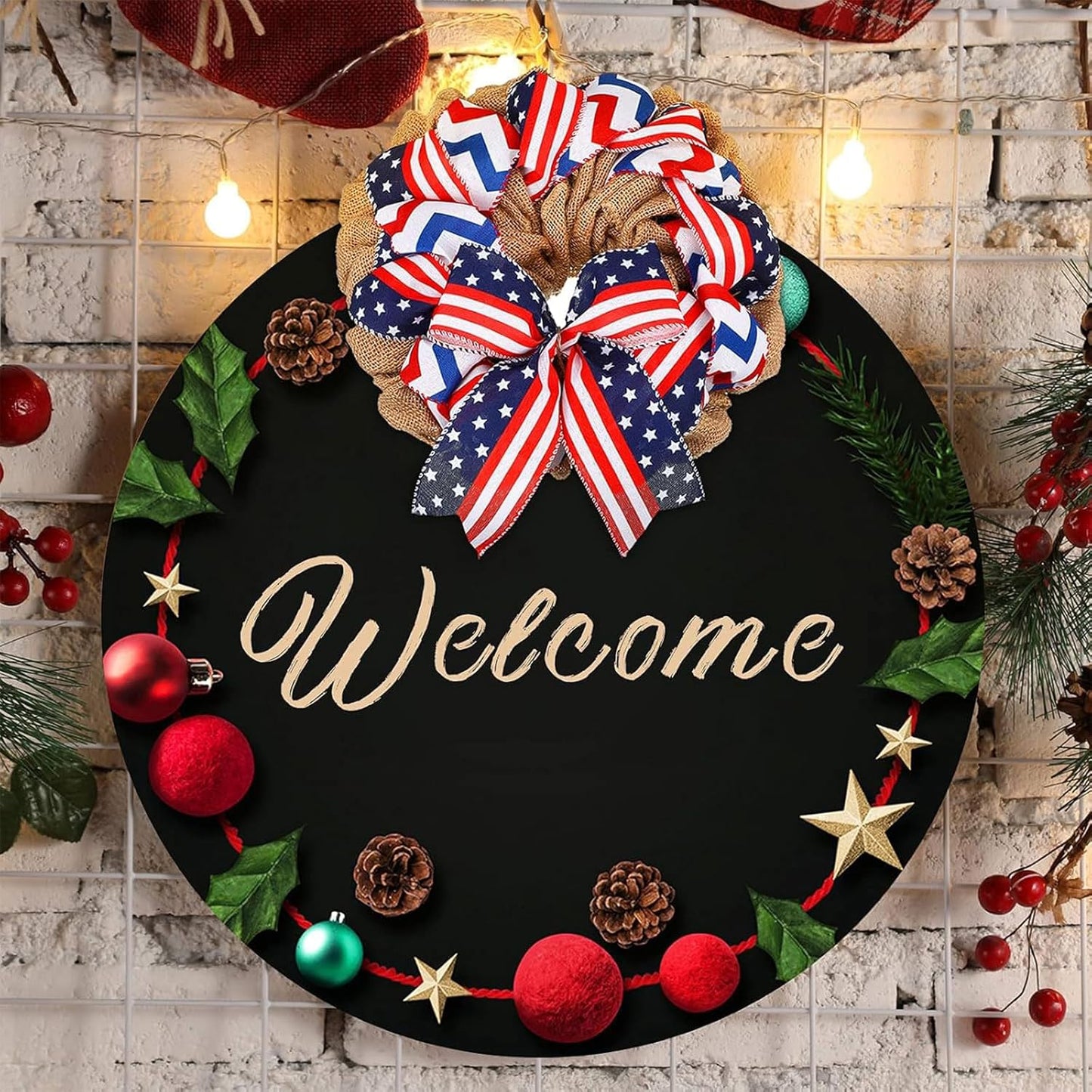 Chuangdi 20 Yard 6 Inches Burlap Ribbon Wide Jute Ribbon Natural Burlap Fabric Roll Wired Edge for Wreaths, Christmas Tree Decoration, Big Bow Crafts, Gift Wrapping, Wedding