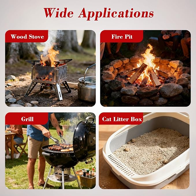 Ash Sifter Shovel for Fireplace Fire Pit Wood Stove, 43Inch Long Handle Metal Coal Sifter Adjustable Charcoal Ash Shovel Heat Resistant Fireplace Tools for Easy Sifting, 3-Section Detachable Handle