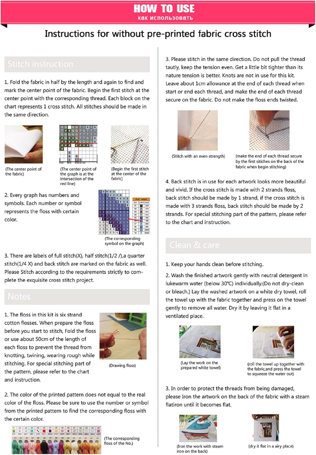 Findvoor Counted Cross Stitch Kits for Adults Full Range of Cross Stitching Embroidery Unprinted Pattern for Beginners, 11CT Needlepoint Kit Patterns Embroidery Kits-Flower Bird 18x18 inch