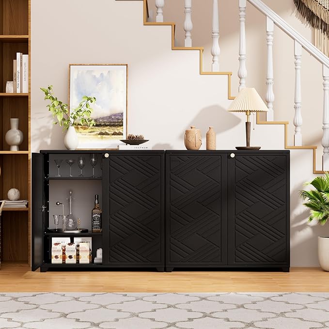 Outdoor/Indoor Storage Box,Resin and Plastic Storage Cabinet Waterproof,Outdoor Cabinet for Patio/Garden/Balcony/Backyard/All Room(with 3 Shelves)-Black
