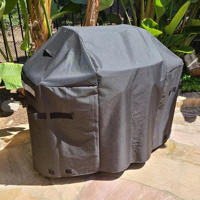 Weber Spirit and Spirit II 200 Series Grill Cover, 600D Heavy Duty Waterproof BBQ Grill Cover, 48 Inch 7138 Grill Cover for Weber Spirit II E210, Spirit E210 2 Burner Grillgas, All Weather Protection